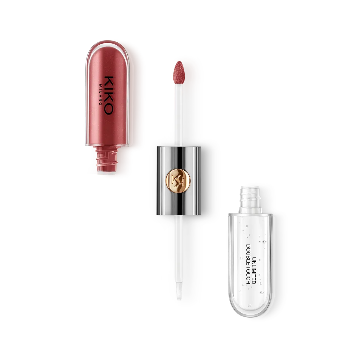 World-Class KIKO MILANO UNLIMITED DOUBLE TOUCH LIQUID LIP COLOUR 110 SPICY ROSE Top-Quality
