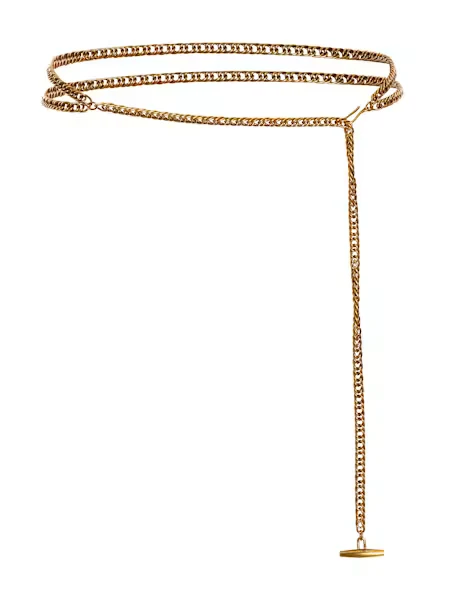 Proven FRAME The Chain Belt in Gold Easy-to-Use
