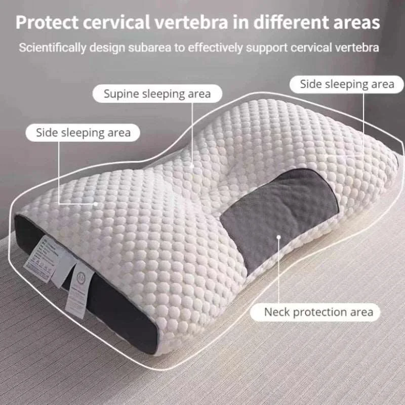 Selected Cervical Orthopedic Neck Pillow Soybean Fiber Massage Pillow Core Innovative