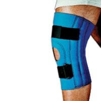 Advanced Sportaid Knee Brace Open Patella Blue Neoprene Small Size 13 - 14 Inches - 1 Ea Smart