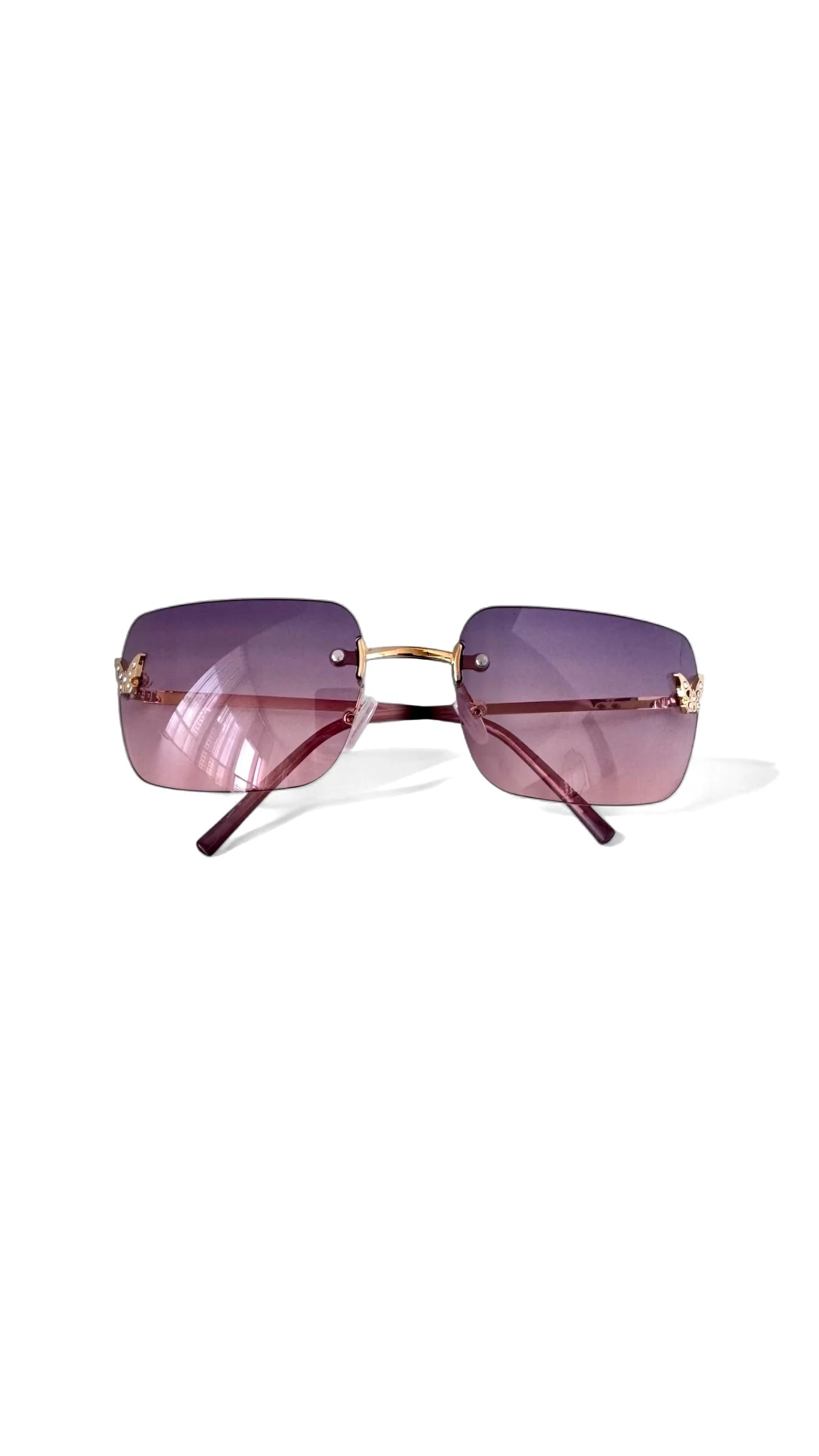 Recyclable Papillon Purple Sunglasses Smart