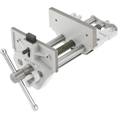 High-Performance 7 Quick Release Vise Under Bench Mount Cast Iron Woodworking Table Practical