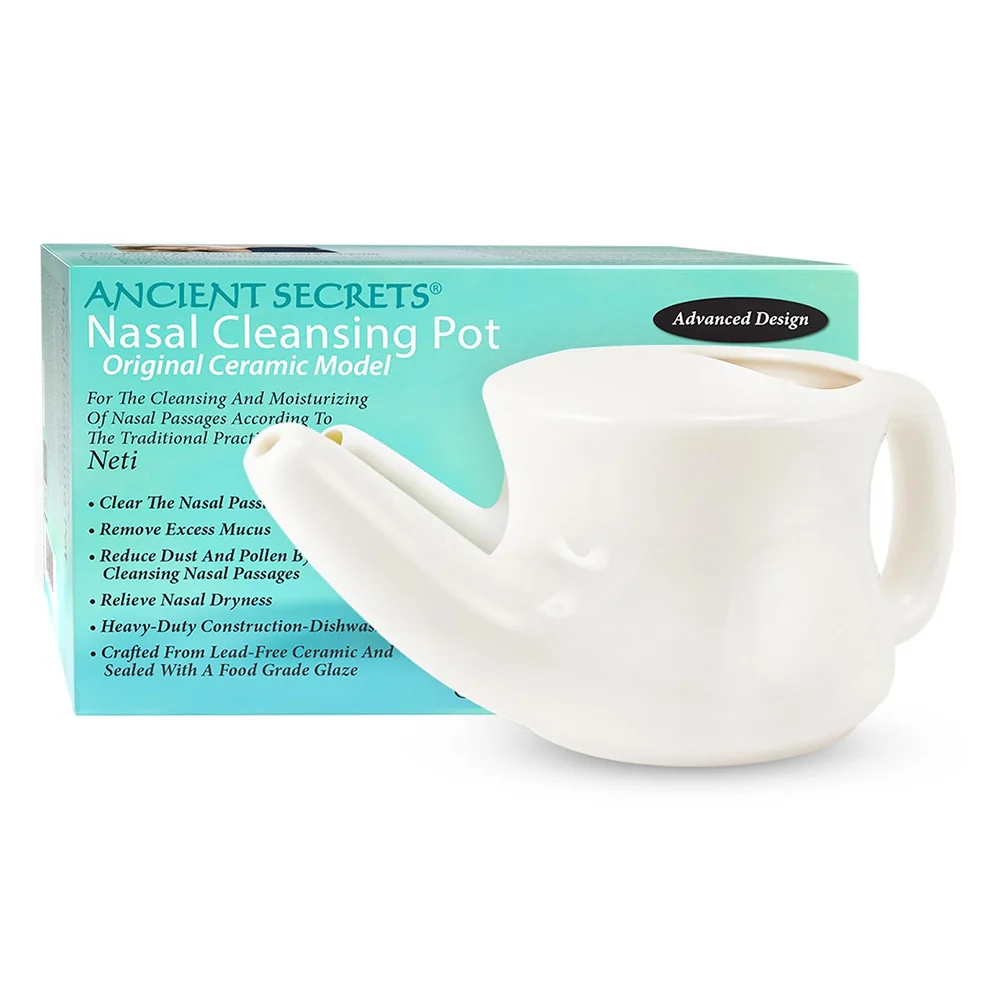 Smart Ancient Secrets Nasal Cleansing Pot Lead Ceramic 1 Unit Exceptional