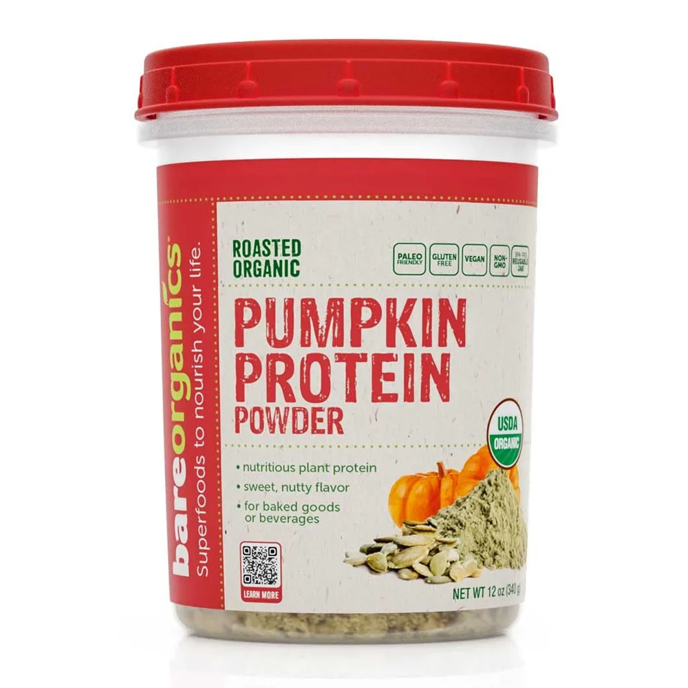 Clean Bare Organics Pumpkin Protein Powder 12 Oz Carefully Designed