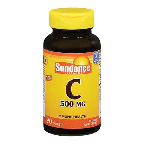 Easy-to-Use Sundance Vitamin C 500 Mg Immune Health Tablets 90 Ea Verified