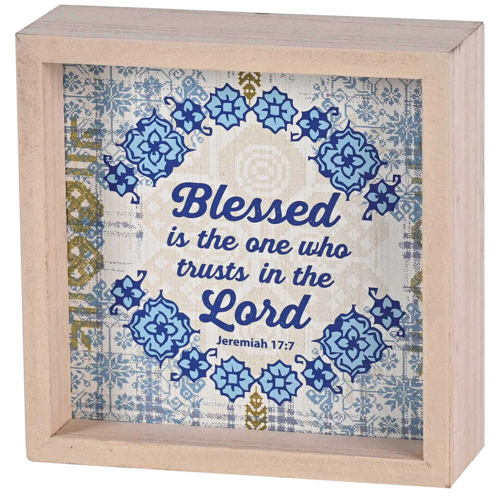 Reliable Tabletop 2 Sided Art Blessed 6H Dicksons Neutral Home Decor Multiple High-Performance