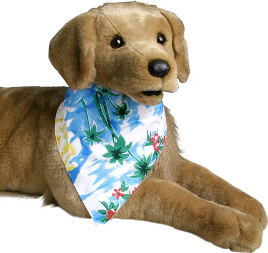 Lightweight Hawaiian Dog Bandana High-Performance