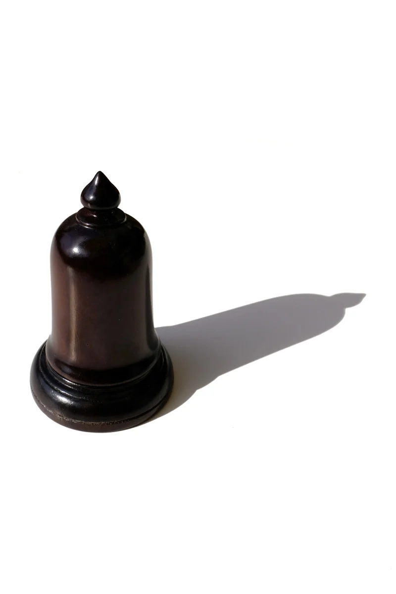 Dependable bell wooden toothpick holder Relaxed