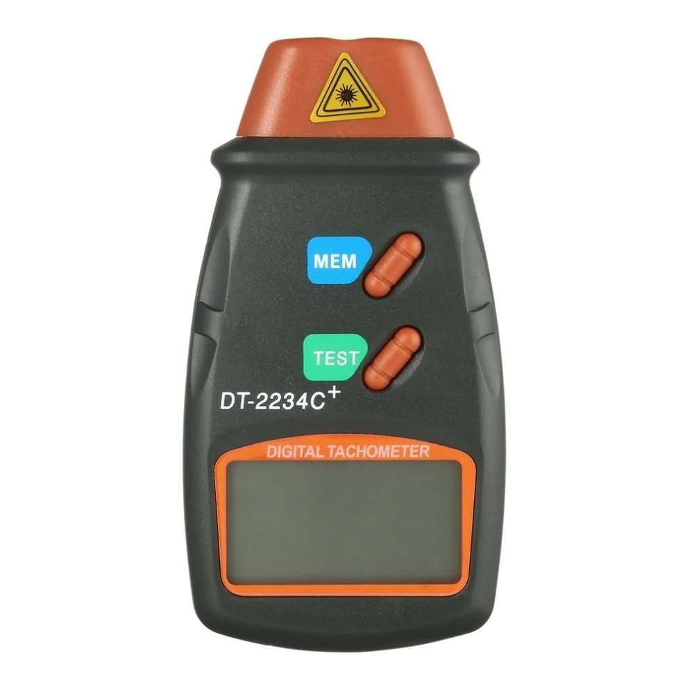Natural Small Handheld Digital Engine Tachometer RPM Gauge Lightweight