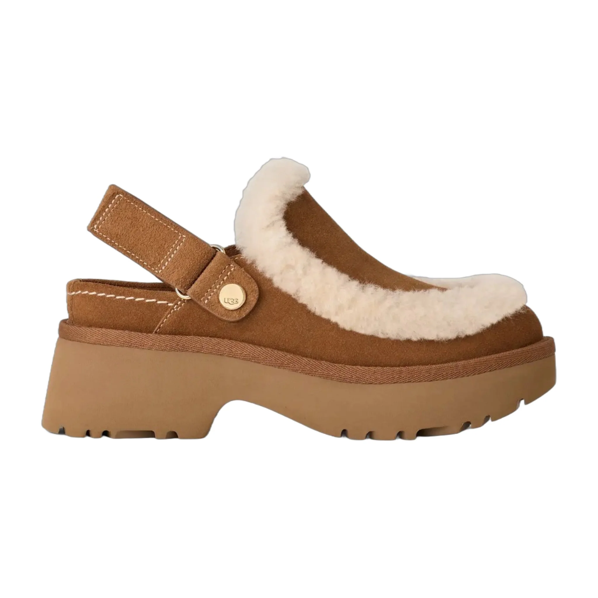 Unique UGG Women's Esmee Clog 'Chestnut' Quality