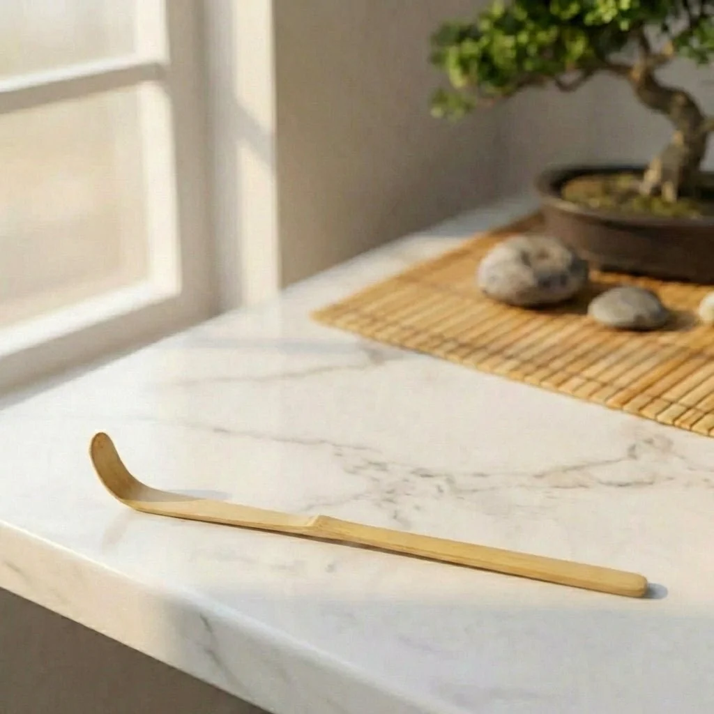 Verified Bamboo Matcha Chashaku Scoop Powerful