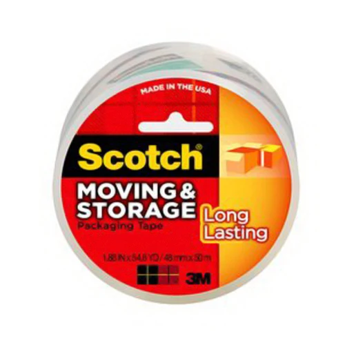 Convenient Scotch Long Lasting Moving And Storage Packaging Tape - 6 Ea Advanced