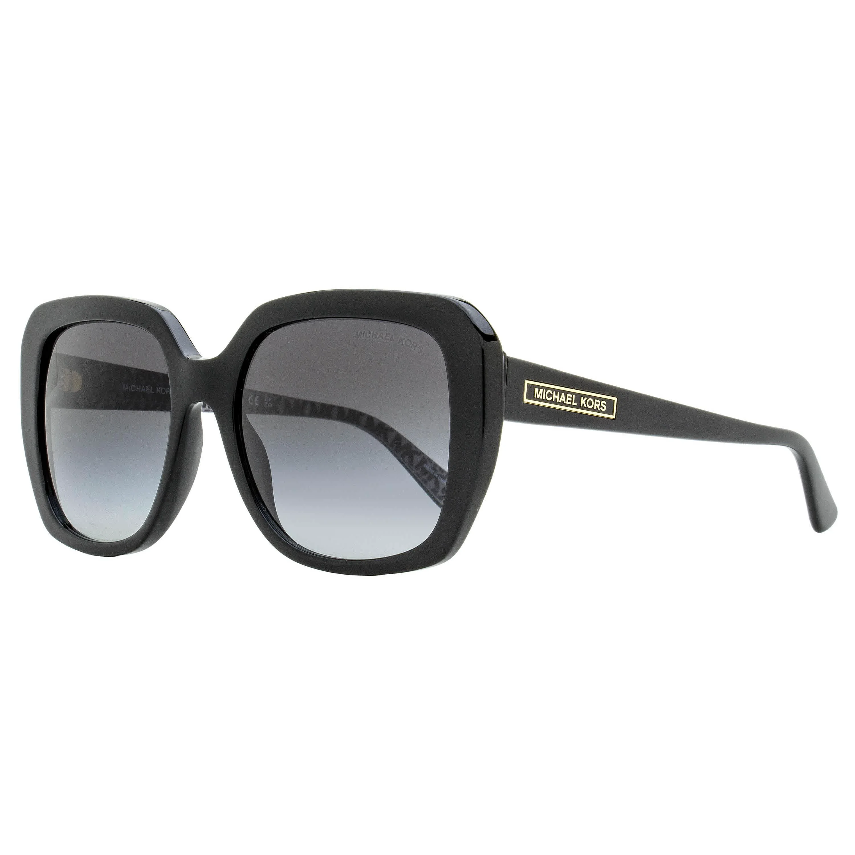 Stylish Michael Kors Manhasset Sunglasses MK2140 30058G Black 55mm Modern