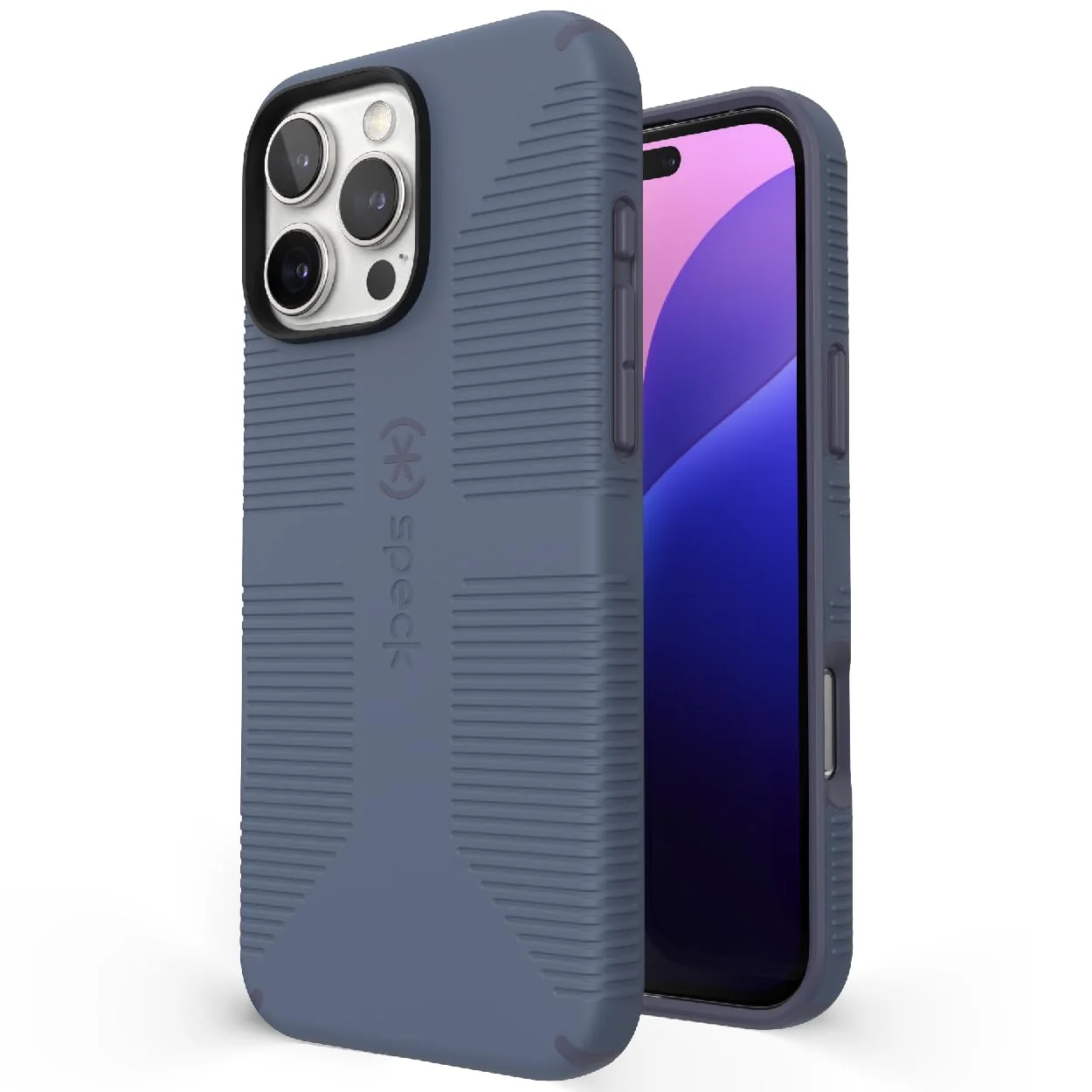 Advanced Speck Iphone 16 Pro Max Case - Candyshell Grip Case for Women and Men - Blue Faded Denim High-End