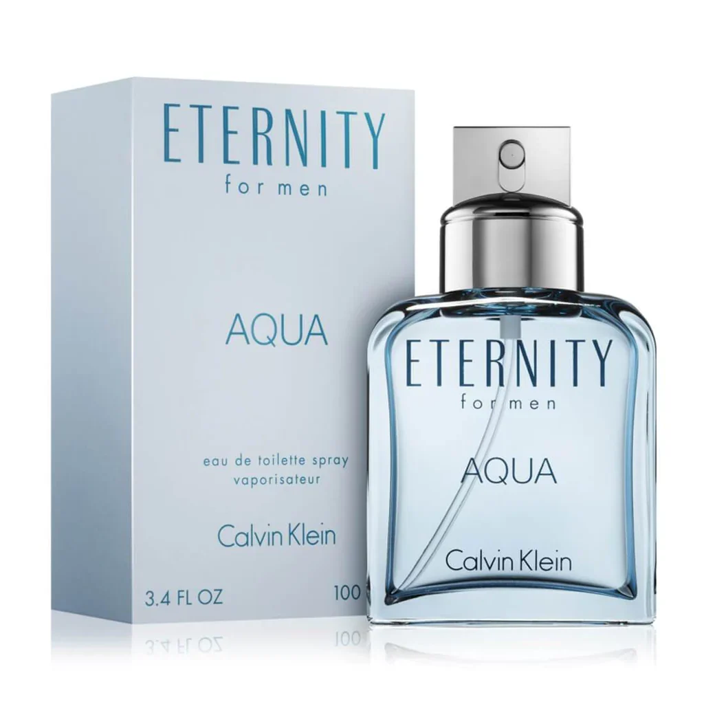 Certified Calvin Klein Eternity for Men Aqua Eau De Toilette Spray 3.4 Oz Next-Generation