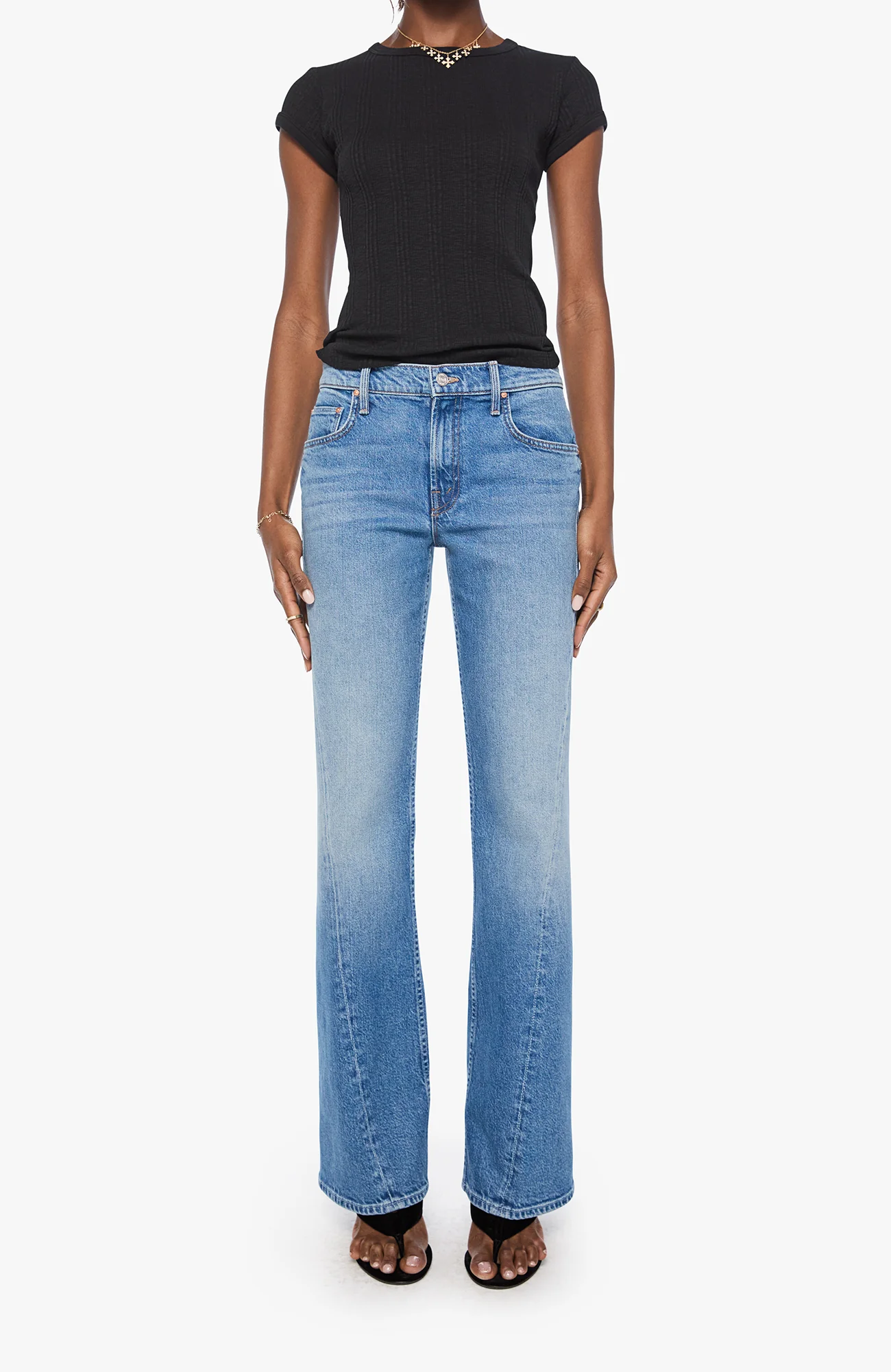 Authentic MOTHER Denim The Bookie Twist Skimp in Just An Animal High-Quality