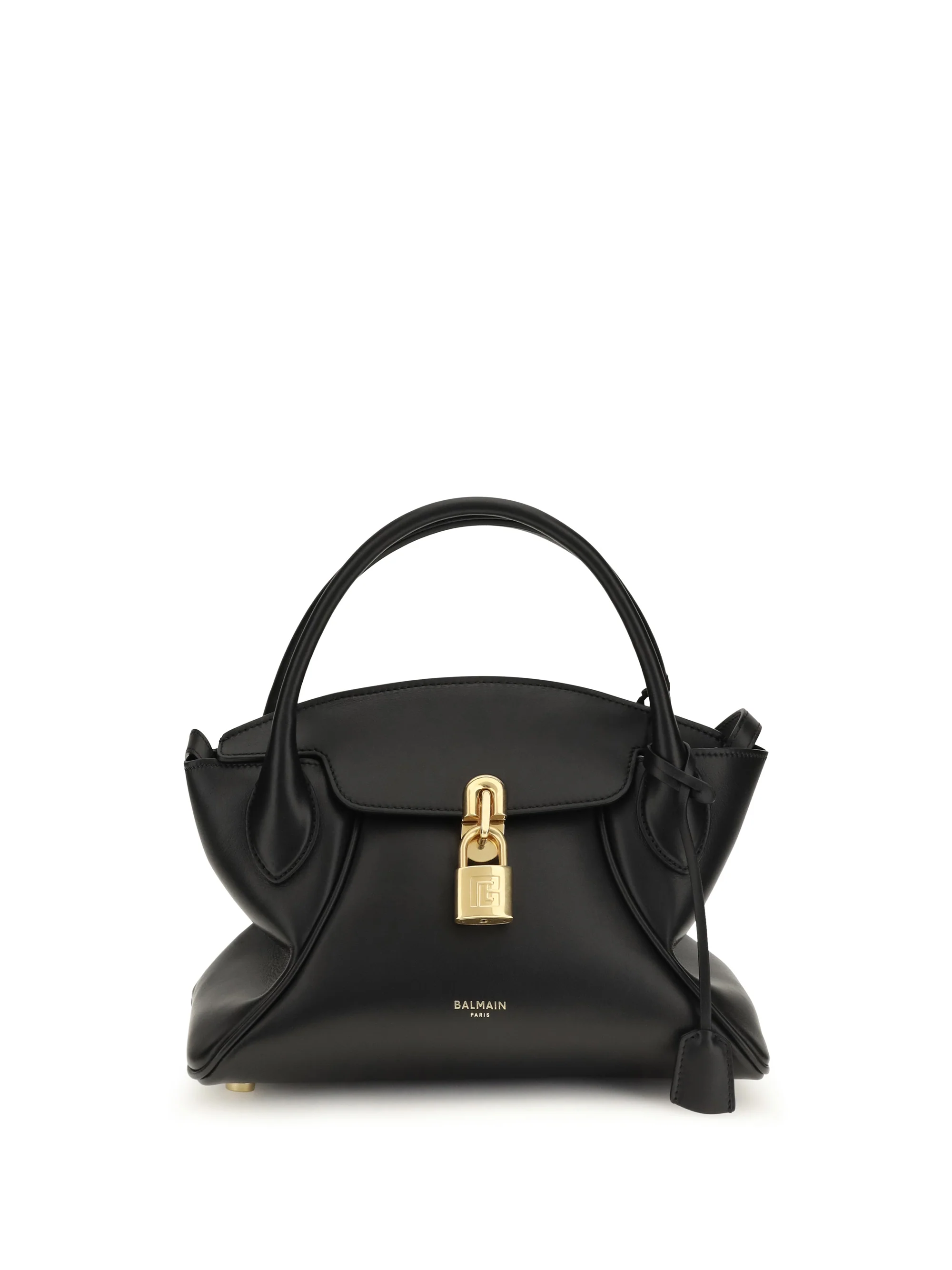 Unique Handbag Small Pulse Day Black Calf Leather Enhanced