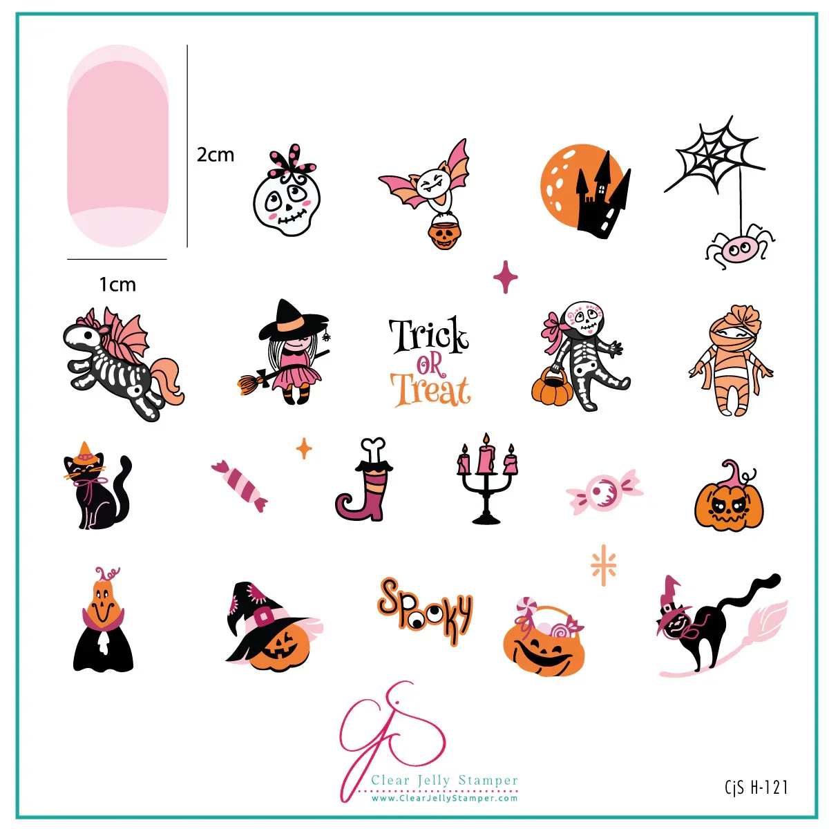 Easy-to-Use Ghoulish Giggles CjSH-121 - CJS Medium Stamping Plate Classic