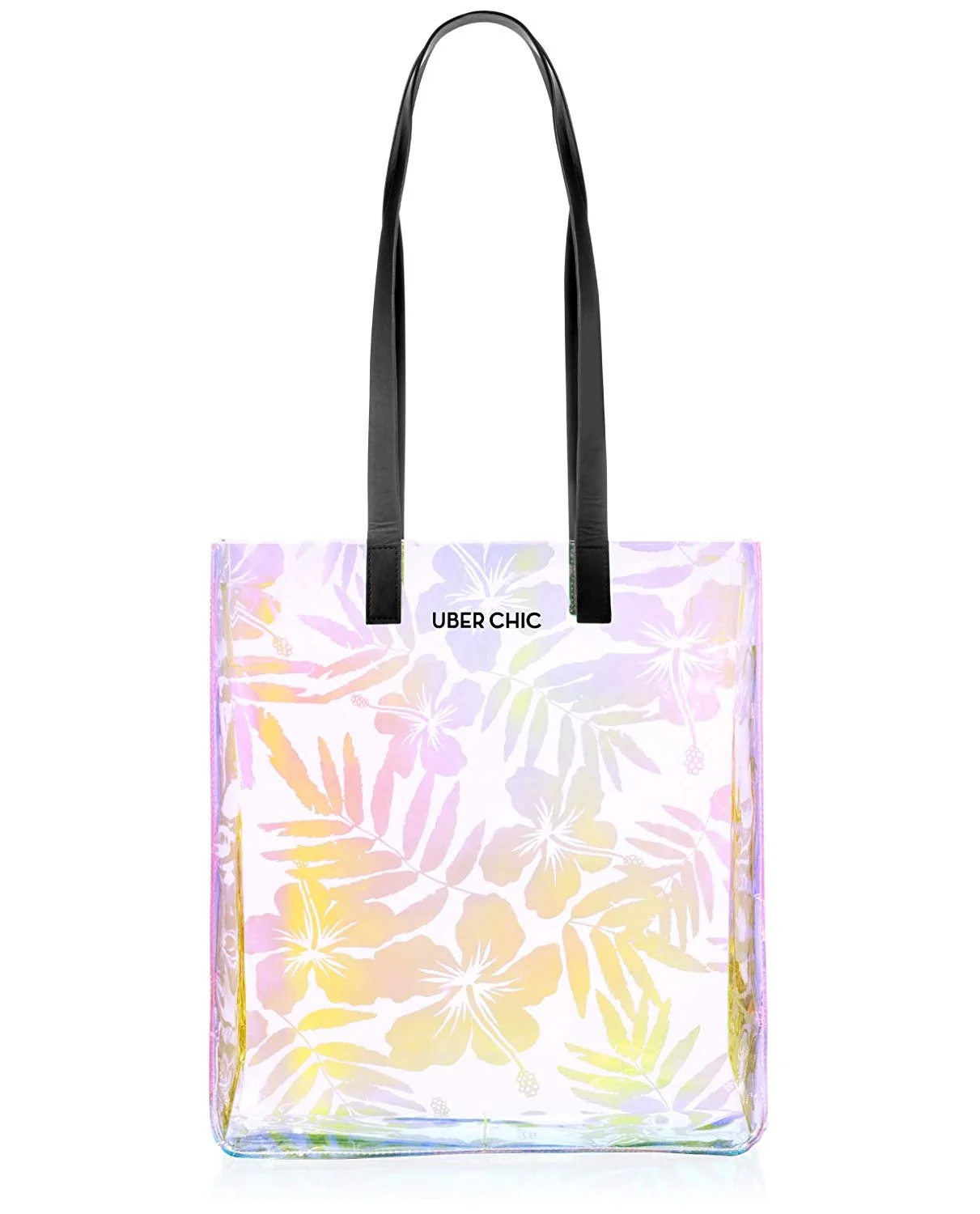 Clean Holo Tote Bag - Uber Chic Accessories Minimalist