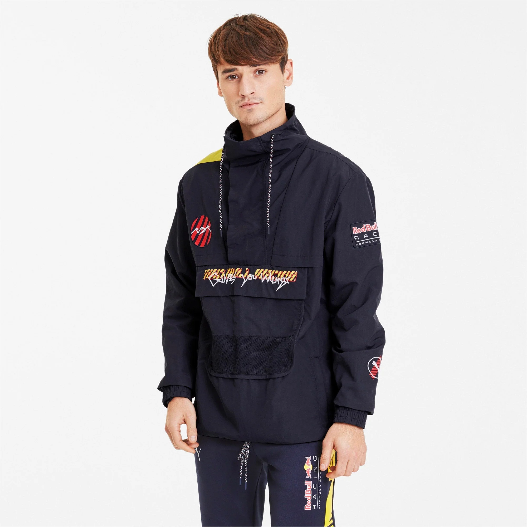 Functional Puma Men's Rbr Red Bull Racing Street Jacket Solid