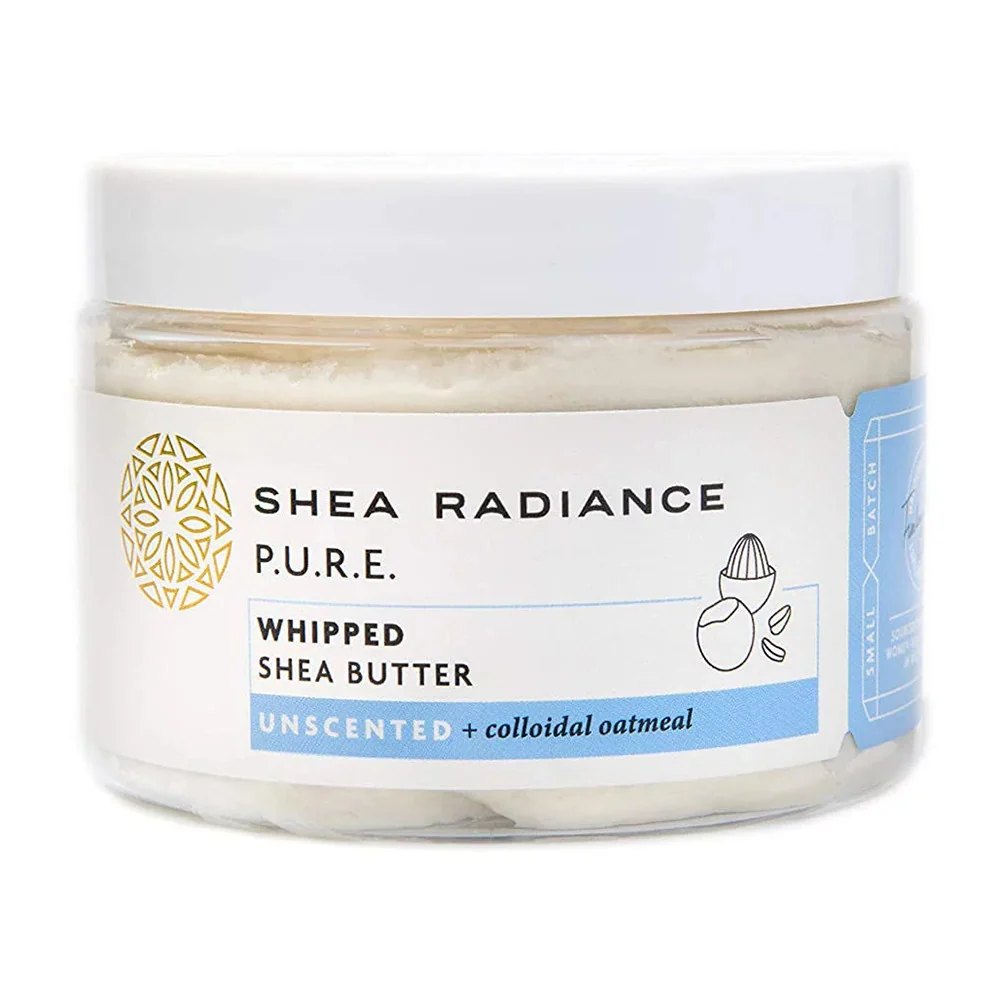 Specialty Shea Radiance Pure Whipped Shea Butter Unscented 7 Oz Minimalist