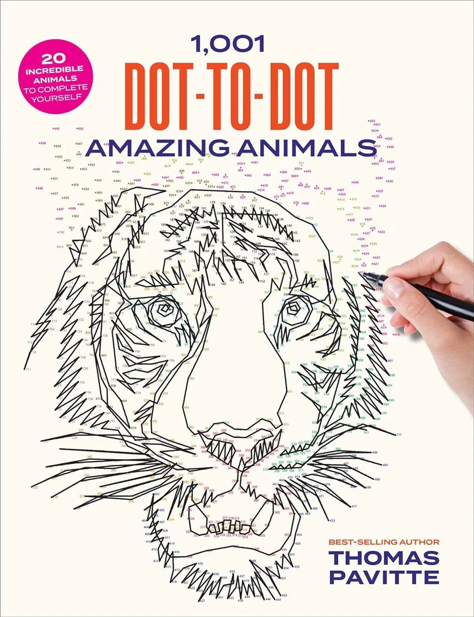 Secure 1001 Dot to Dot Animals Healthy