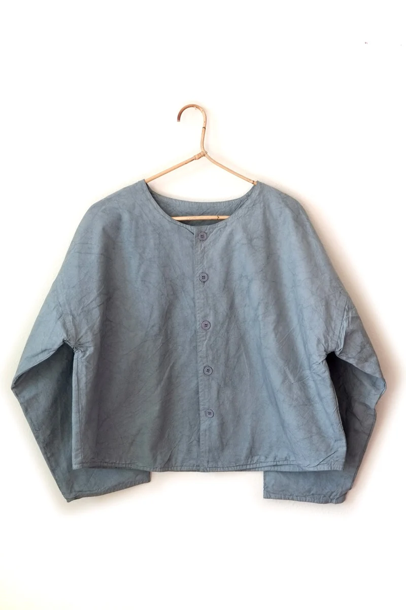 Fast huichung - cropped linen jacket Responsible