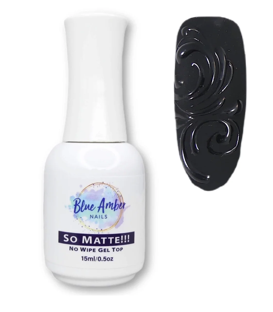Long-Lasting So Matte Gel Top Coat Fast