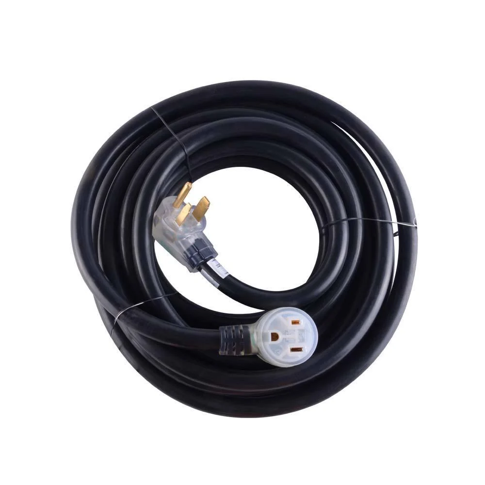 Elegant 8 Gauge 25 Foot Welding Electric Extension Cord For 220 Volt Welder Artisan