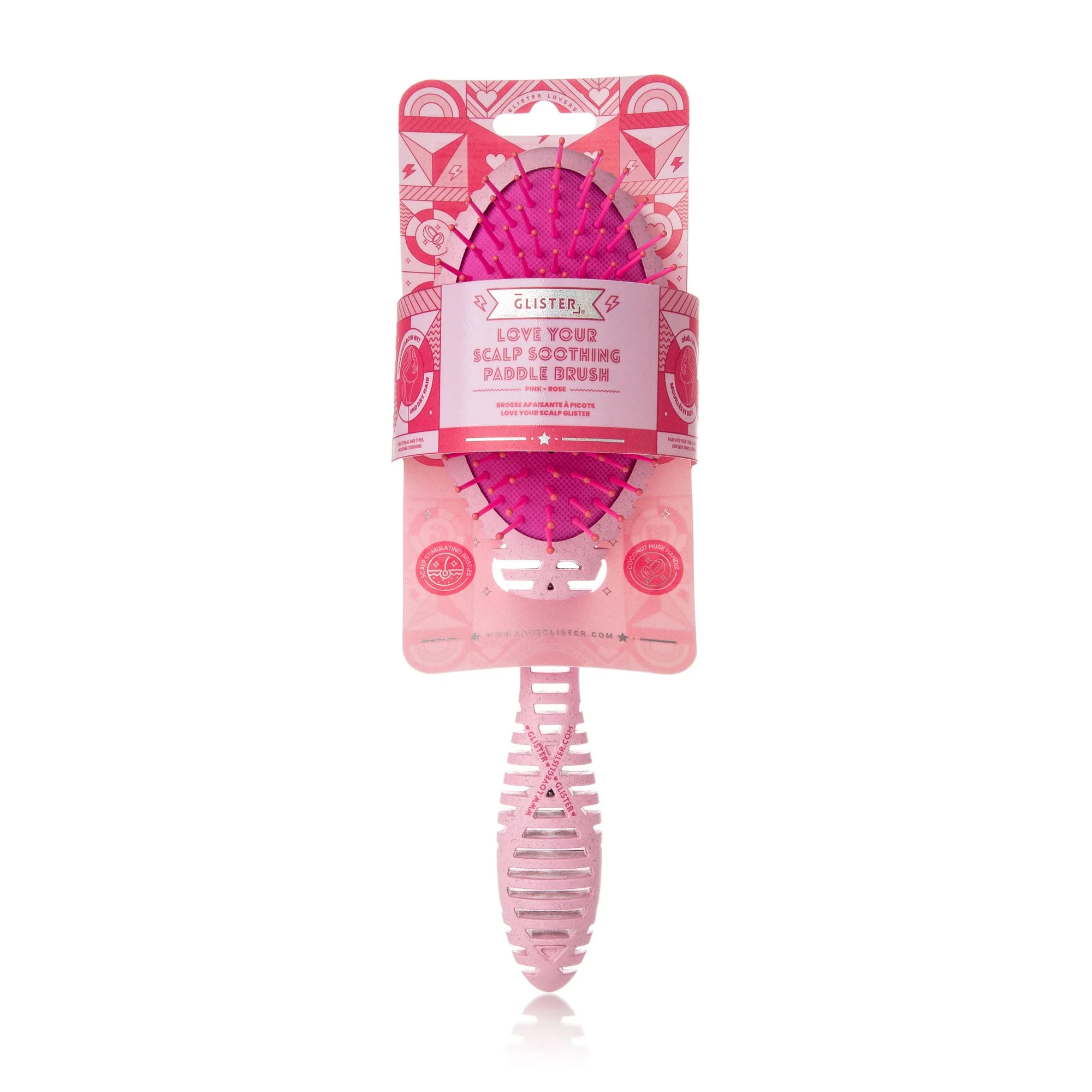 Exceptional Glister Love Your Scalp Eco-Friendly Detangling Brush Durable