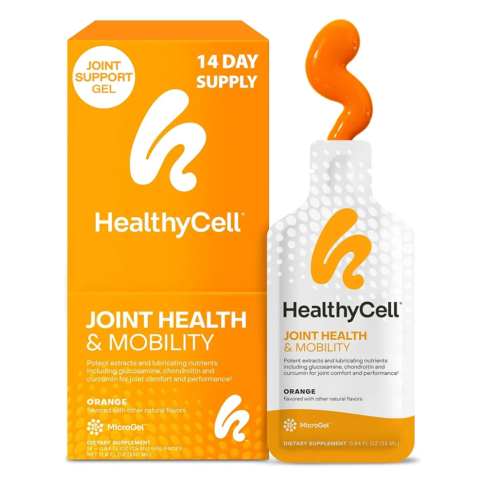 Proven HealthyCell Joint Health and Mobility Dietary Supplement Gel Packs 0.84Oz 25ml 14Ea Dependable
