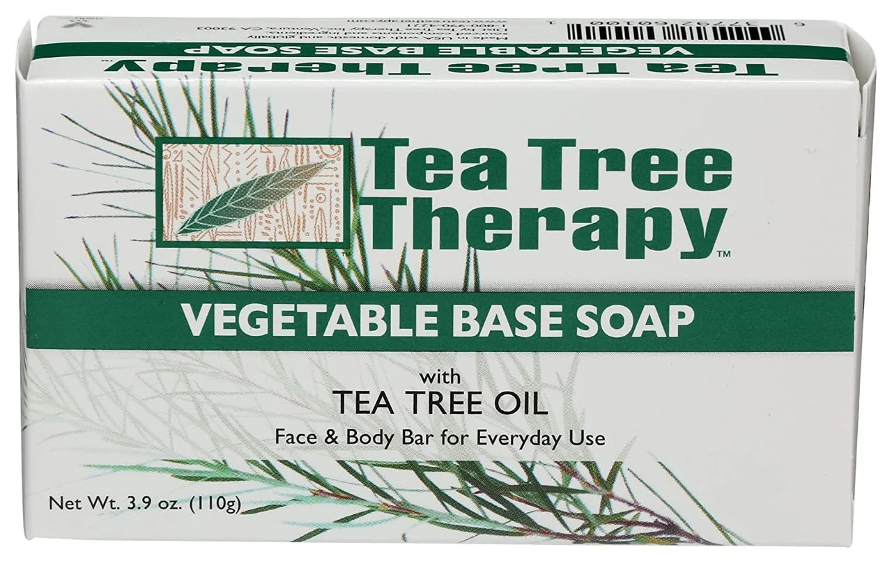 Sophisticated Tea Tree Therapy Vegetable Base Soap 3.9 Oz Exclusive