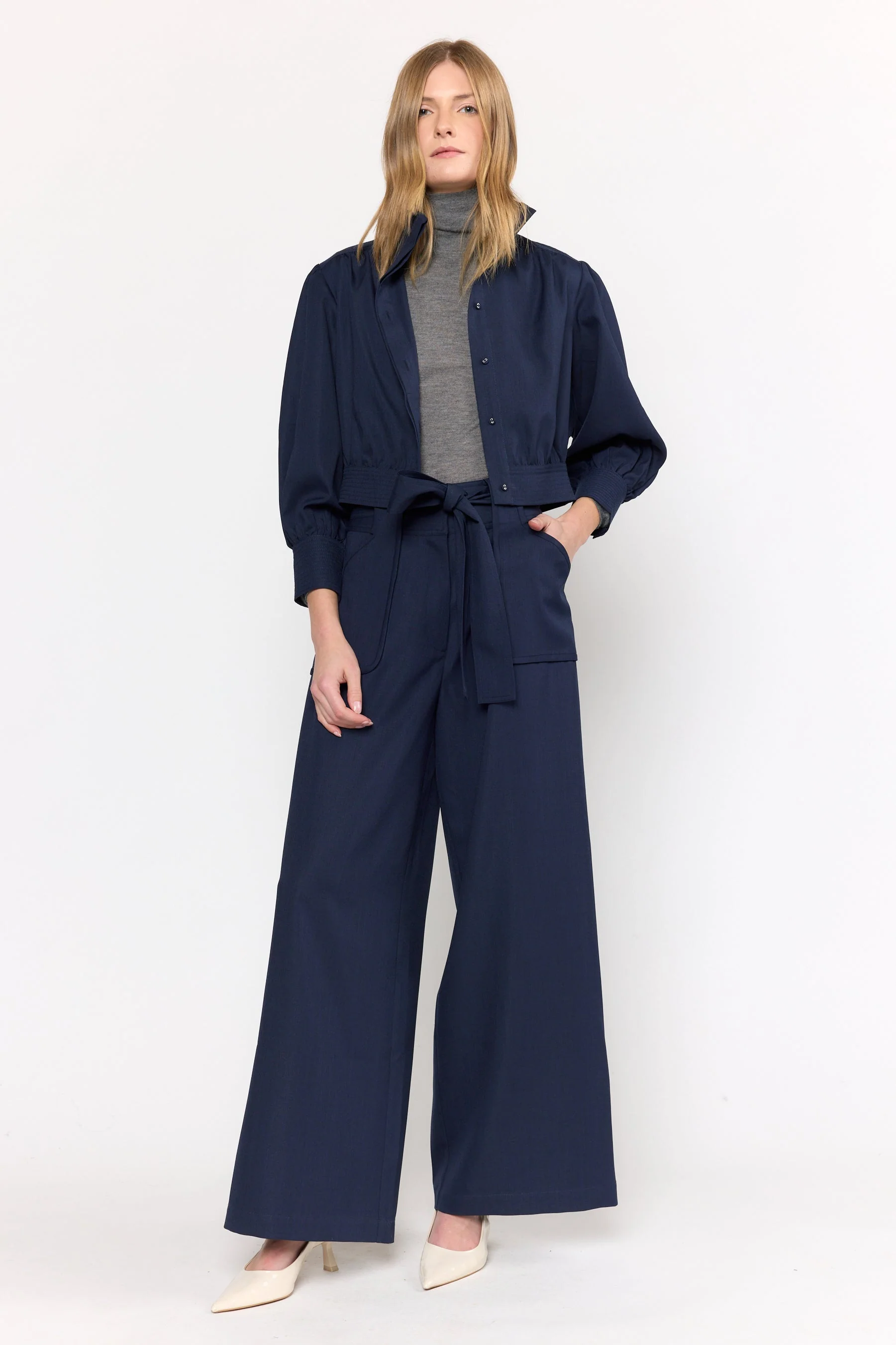 Healthy Christy Lynn Fallon Pant In Navy Reusable