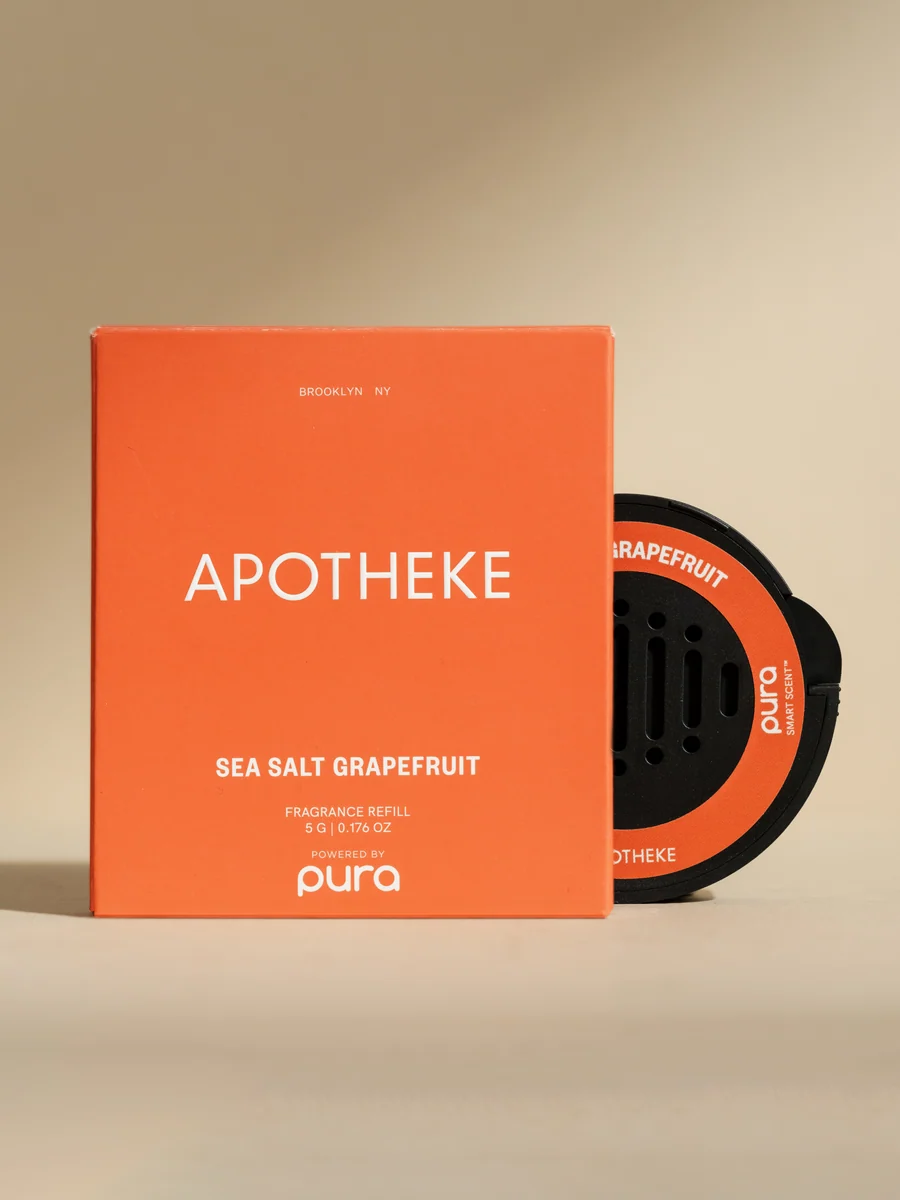 Soft Pura Sea Salt Grapefruit Car Fragrance Original