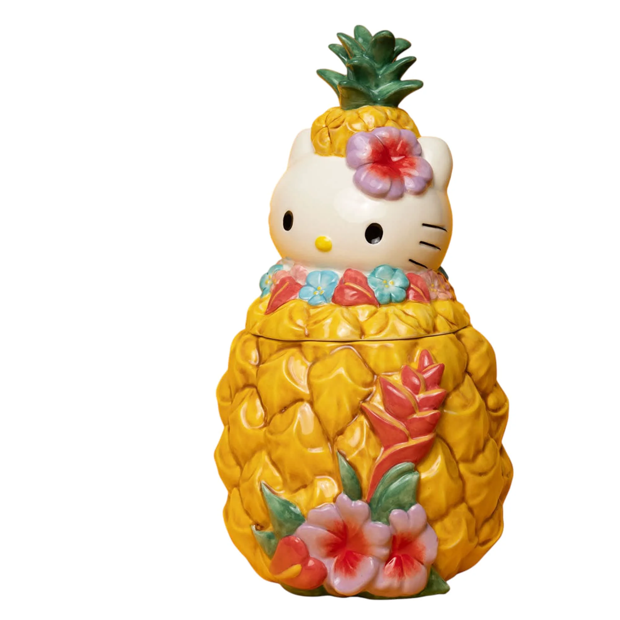 Flexible Hello Kitty Pineapple Cookie Jar Traditional