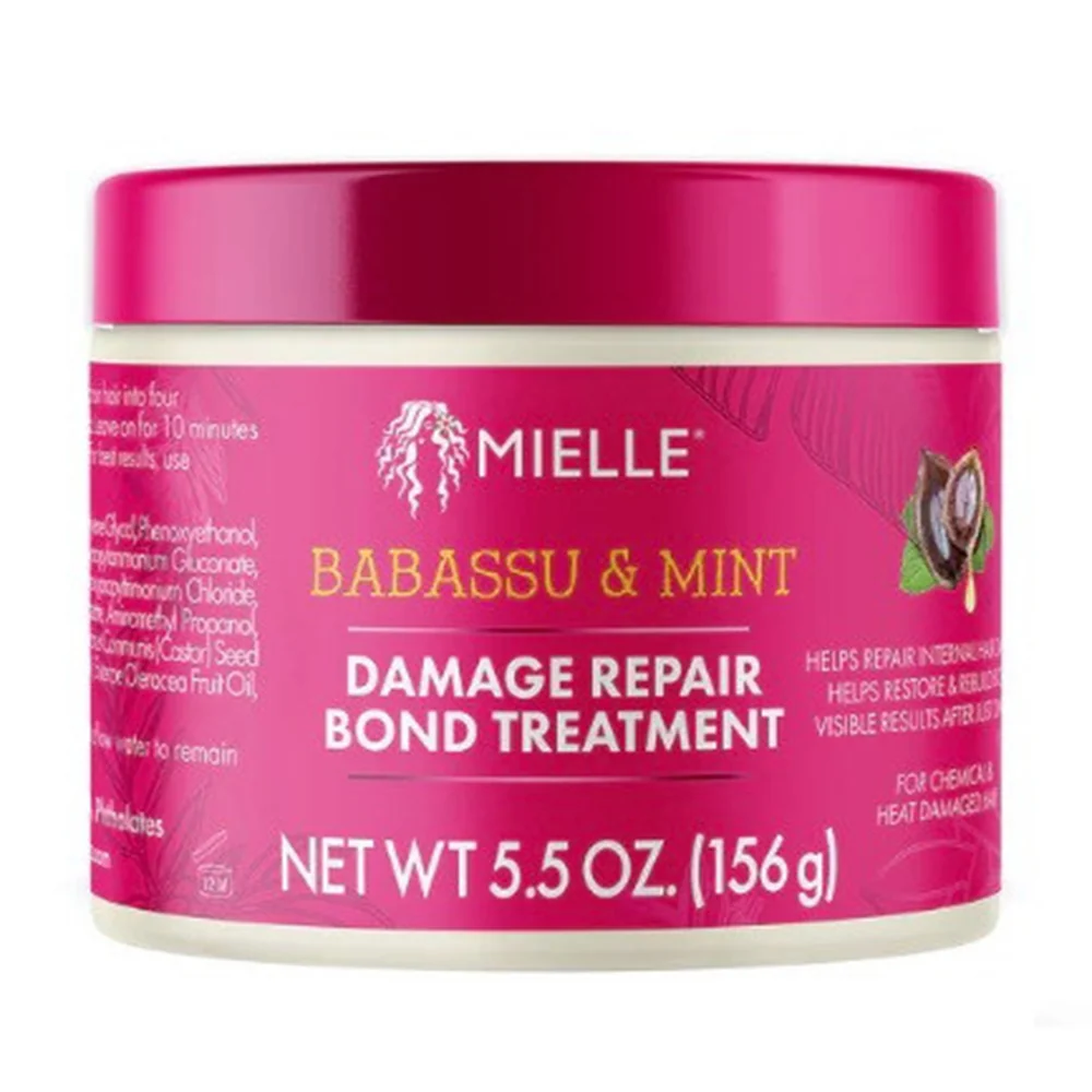Quality Mielle Babassu and Mint Damage Repair Bond Treatment Helps Restore and Rebuild Bonds 5.5Oz 156g Stylish
