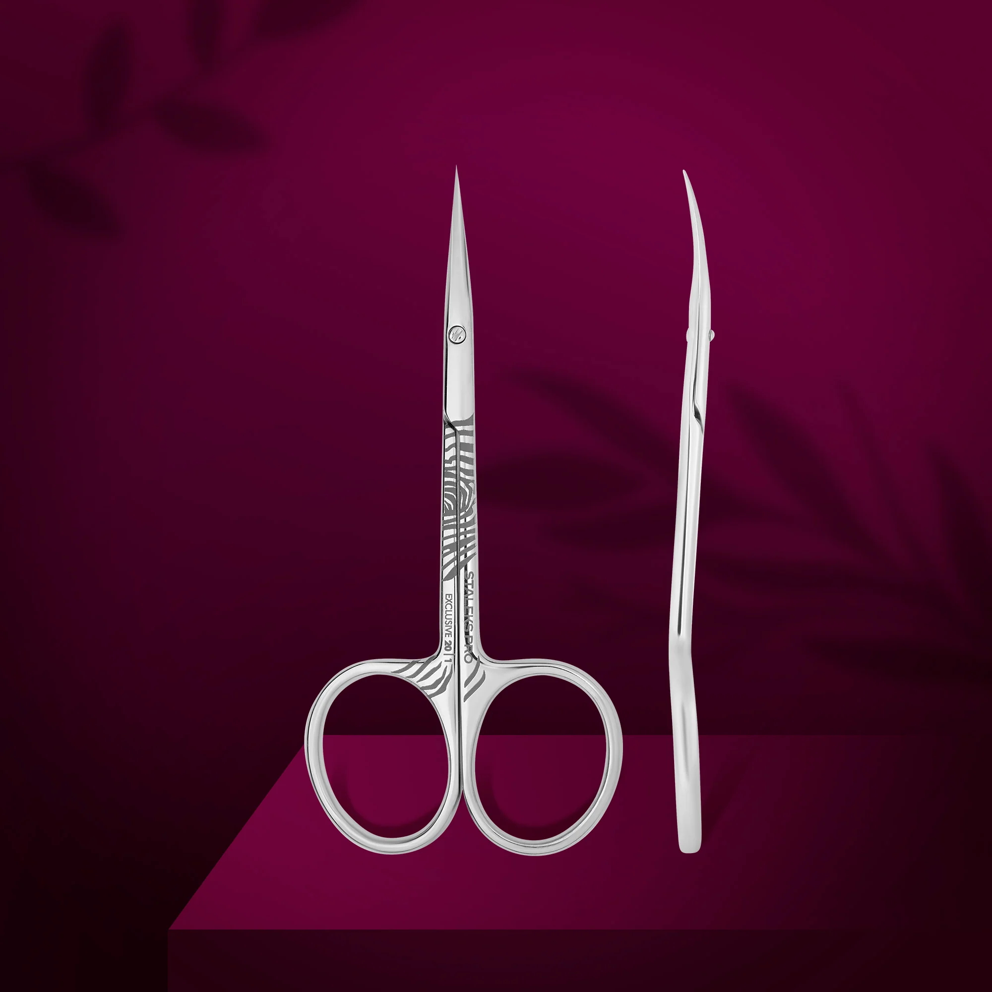 Superior Staleks Pro Professional Cuticle Scissors EXCLUSIVE 20 Type 1 - Zebra SX-20 1z Solid