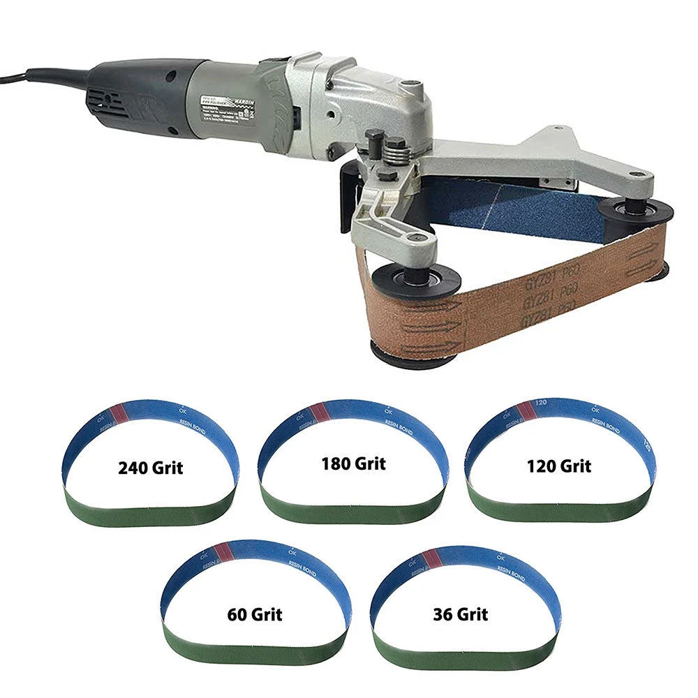 Sustainable Round Pipe Bar Belt Sander Polisher Kit Practical