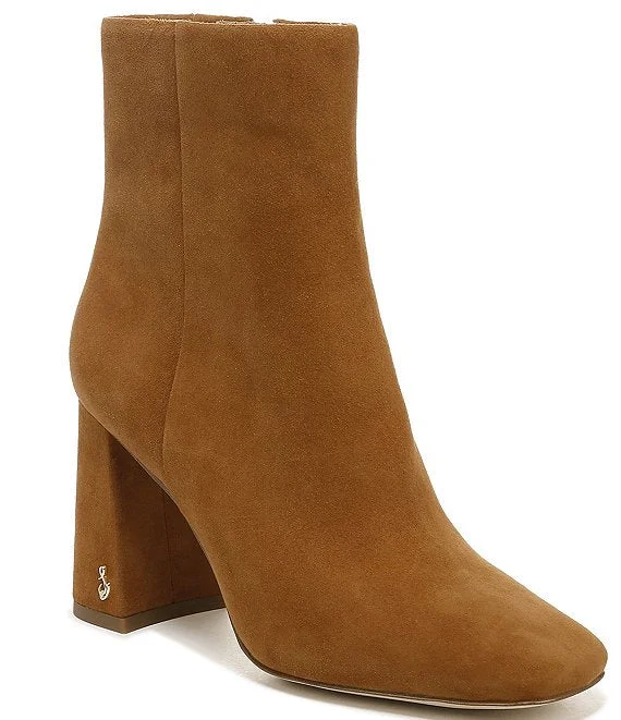 Optimized Sam Edelman Codie Ankle Boot in Frontier Brown Authentic
