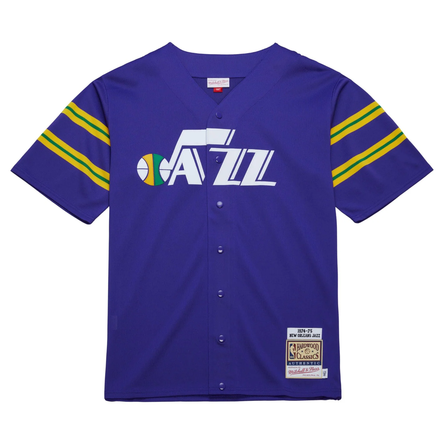 Trusted Mitchell Ness Men's NBA Dark Shooting Shirt Jazz 1974 Shooting Shirt Excellent