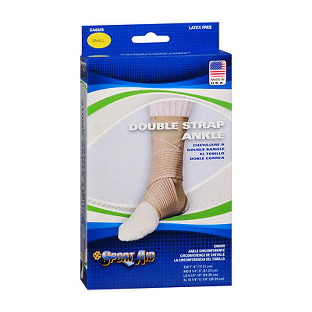 Minimalist Sportaid Beige Small Ankle Brace Double 1 Ea Carefully Designed