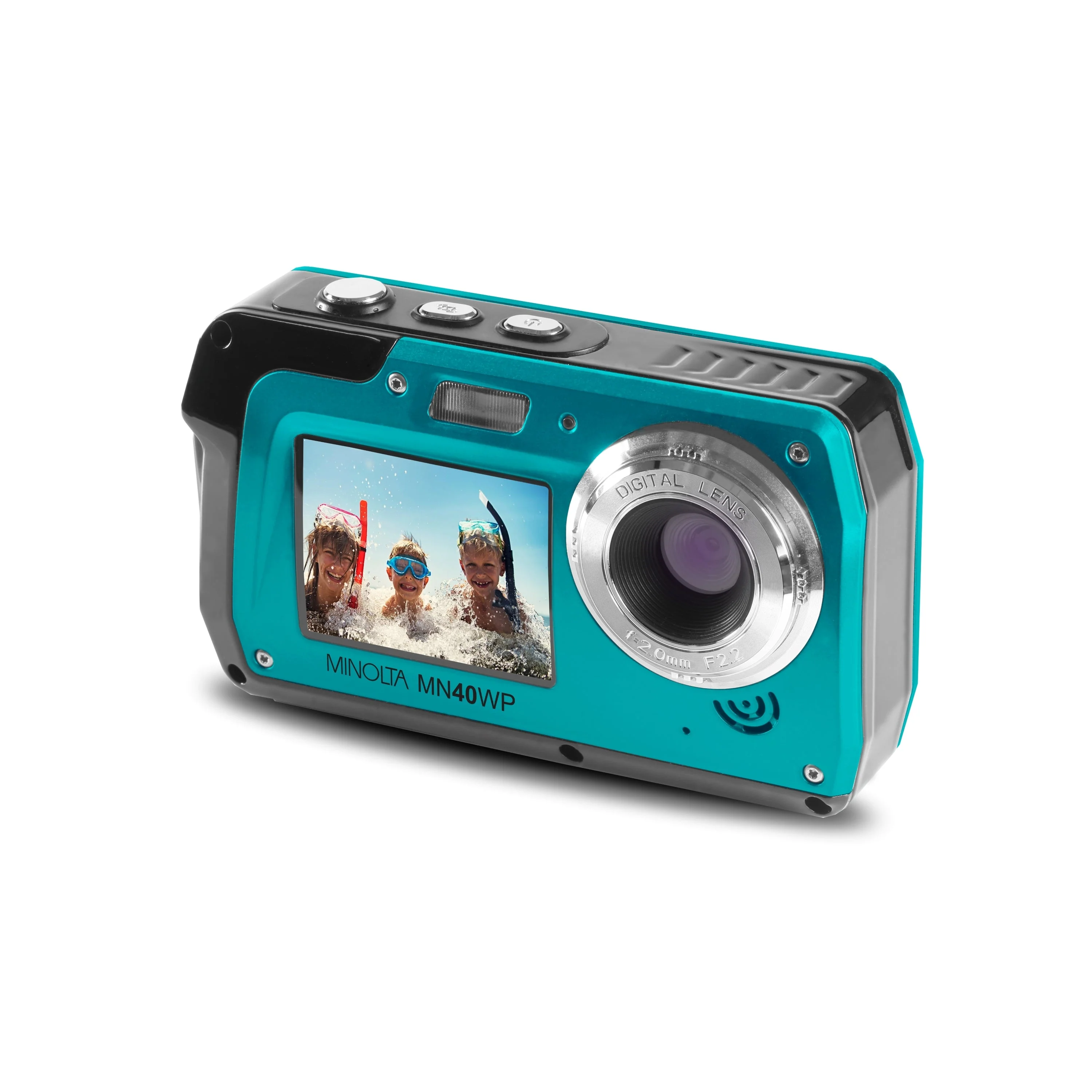 Superior MN40WP 48MP 2.7K Quad HD Dual Screen Waterproof Camera Unique