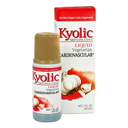 Expertly Made Kyolic Aged Garlic Extract Liquid Vegetarian Cardiovascular Supplement 2 Oz High-End
