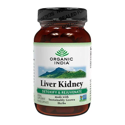Pure Organic India Liver Kidney Vegetarian Capsules 90 Ea Verified