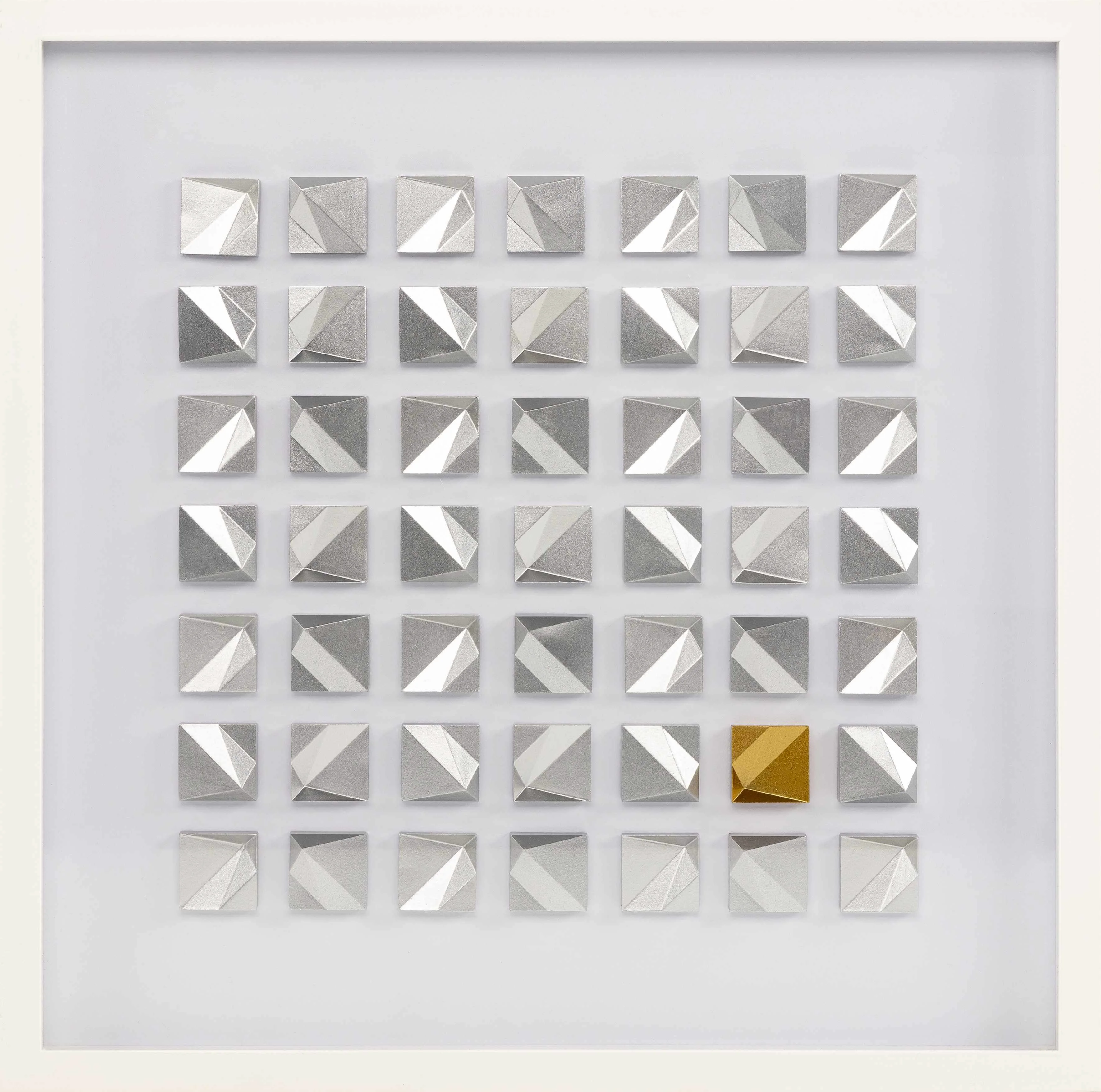 Genuine Mountainaire Silver Facet Wall Art - Breathable