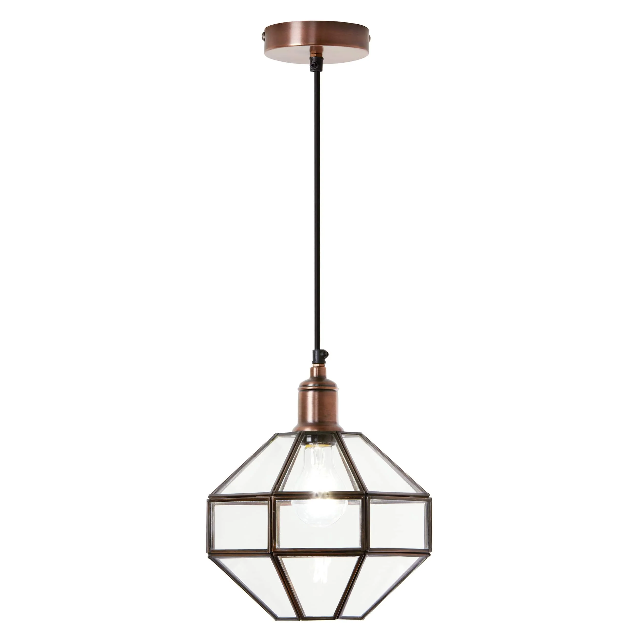 High-Grade River of Goods Bohemian Clear Globe Shade Pendant Light World-Class