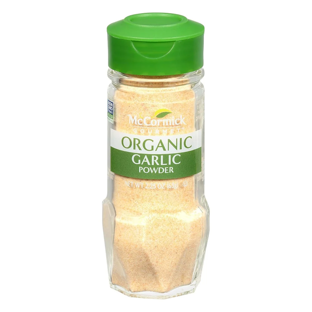 Original Design McCormick Organic Garlic Powder Seasoning 2.25Oz 63g Relaxed