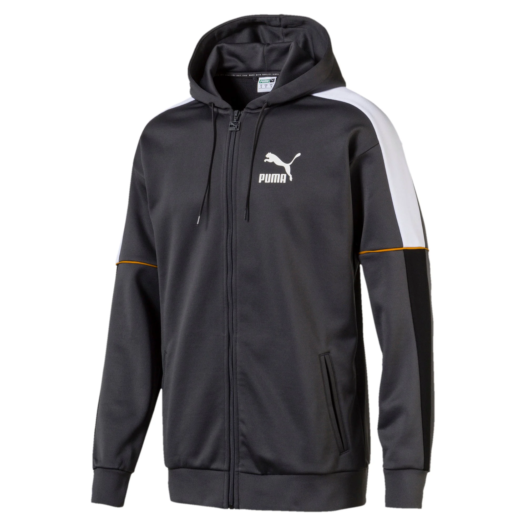 Certified Puma Men's Retro Full Zip Hoody Hoodies High-End