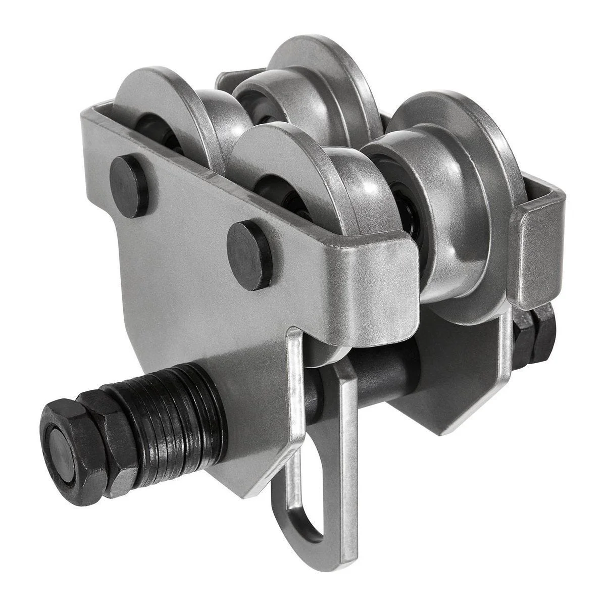 Versatile 1 Ton Steel I-Beam Push Beam Trolley Relaxed