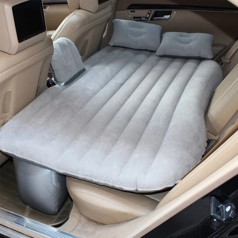 Smart Inflatable Car Air Mattress Bed For Back Seat Breathable